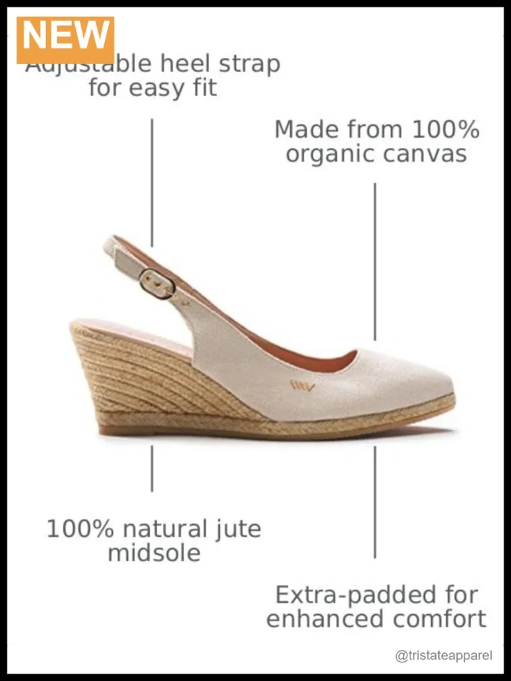 N/A classic espadrille